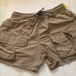 Standard Cloth tan Cargo Shorts